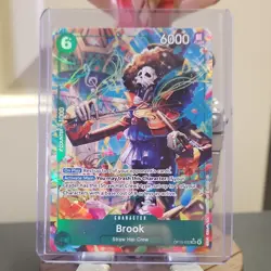 Brook (Alternate Art) SR Adventure on Kami's Island OP15-032 NM - Image 1