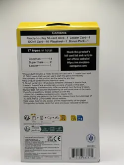 Bandai One Piece Card Game Egghead ST-29 Starter Deck Sealed Monkey D. Luffy - Image 2