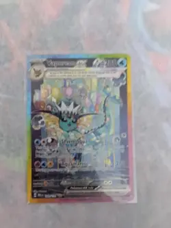Pokemon Vaporeon EX Sir 149/131 Prismatic Evolutions TCG Card NM Condition - Image 1