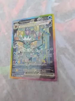 Pokemon Vaporeon EX Sir 149/131 Prismatic Evolutions TCG Card NM Condition - Image 4