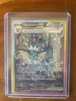 Pokemon TCG Vaporeon EX Sir 149/131 Prismatic Evolutions - Image 1