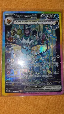 Pokemon TCG Vaporeon EX Sir 149/131 Prismatic Evolutions - Image 3