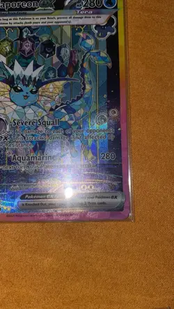 Pokemon TCG Vaporeon EX Sir 149/131 Prismatic Evolutions - Image 4