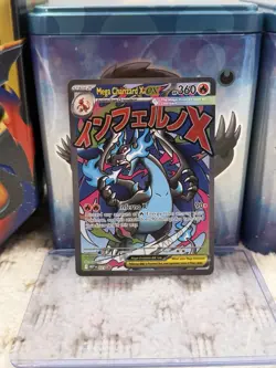 Pokemon Mega Charizard X EX Stage 2 Holo Promo Me: Mega Evolution 023 360 HP 90x - Image 1