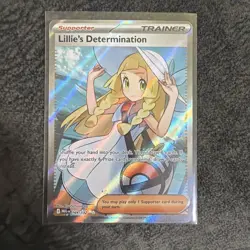 LILLIE'S DETERMINATION 169/132: 2025 Pokemon Mega Evolution -Ultra Rare - Image 1