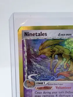 Pokemon TCG Ninetails Holo Rare Card 8/101 Delta Species, EX Dragon Frontiers - Image 2