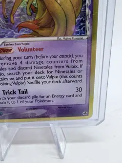 Pokemon TCG Ninetails Holo Rare Card 8/101 Delta Species, EX Dragon Frontiers - Image 4