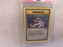 PSA 7 WOTC 2000 Base Set 2 Scoop Up 107/130 Non Holo Rare Card NM - Image 2