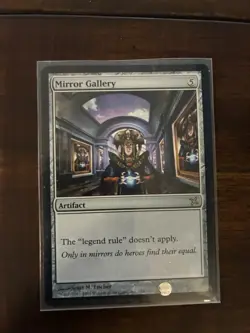 MTG, Mirror Gallery, Betrayers of Kamigawa, Rare, Artifact, Magic The Gathering - Image 1