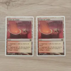 2× Battlefield Forge ITA - 9th Edition - NM - MTG - Image 1