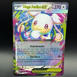 Mega Audino EX 172/217 Pokemon ME: Ascended Heroes Double Rare Holo 2026 - Image 1
