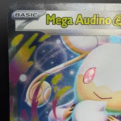 Mega Audino EX 172/217 Pokemon ME: Ascended Heroes Double Rare Holo 2026 - Image 3