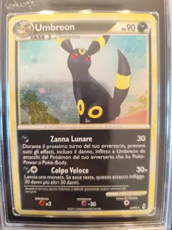 Carta Pokemon PSA UMBREON 22/96 RARO HOLO SET RICHIAMO DELLE LEGGENDE ITA 2011 V - Image 3