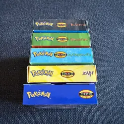 EMPTY Pokemon Brushfire Zap Overgrowth Blackout Base Theme Deck Counters Coin - Image 5