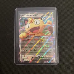 Pokemon Meowth EX Full Art Holo Double Rare 170 HP Perfect Order 062/088 - Image 1