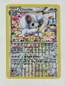 Cinccino 2013 Pokemon Legendary Treasures Radiant Collection #RC19/RC25 * LP - Image 1