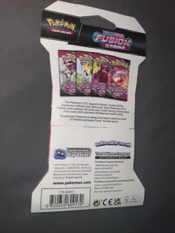 Pokemon TCG Sword & Shield Fusion Strike Sleeved Booster Pack (Factory Sealed) 820650809170 - Image 3