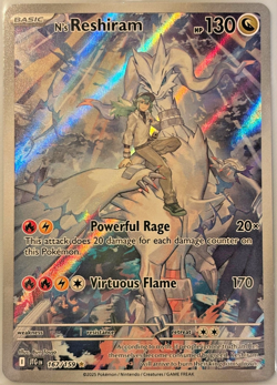 N's Reshiram #167/159 Illustration Rare Journey Together Pokemon 2025 NM - Image 1
