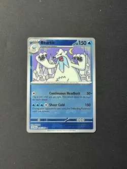 Pokemon Beartic (Master Ball Pattern) 026/086 Sv: Black Bolt Holo - Image 1