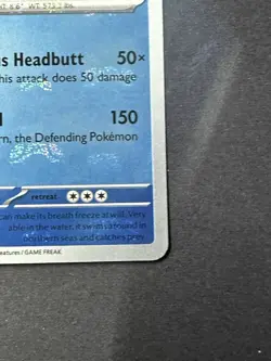 Pokemon Beartic (Master Ball Pattern) 026/086 Sv: Black Bolt Holo - Image 5