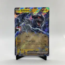 Zekrom ex 034/086 NM STAMPED BLK [Play! Pokemon Prize Pack Series 8] - Image 1