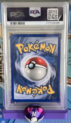 DRAGONITE ex 2003 POKEMON EX DRAGON #90/97 HOLO RARE PSA 8 NM-MT SWIRL - Image 3