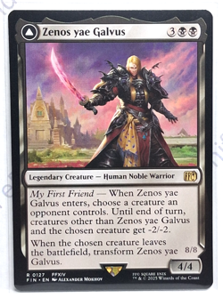 Zenos Yae Galvus Shinryu Transcendent Rival #127 NM Final Fantasy MTG TCG - Image 1