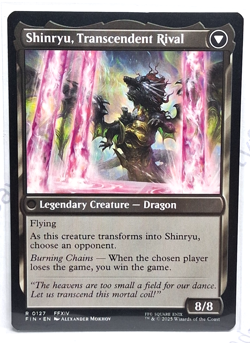 Zenos Yae Galvus Shinryu Transcendent Rival #127 NM Final Fantasy MTG TCG - Image 2