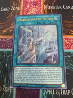 Yugioh Mausoleum of White LCKC-EN036 Ultra Rare 1st Edition Near Mint - Image 1