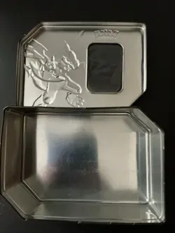 2019 Pokemon TCG Empty Pikachu & Zekrom Tag Team Tin- No Cards/packs - Image 2