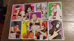 9 Shonen Jump's NARUTO 2002 Masashi Kishimoto Poker Deck Playing Trading Cards - Image 1