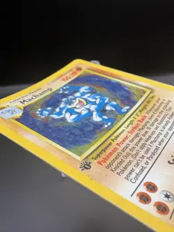 Machamp Holo - 8/102 - 1st Edition Base Set - Pokemon Card Rare MP - Image 3