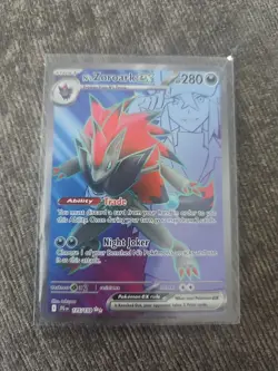 Pokemon TCG N's Zoroark Journey Together Full Art Card 175/159 - Image 1