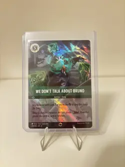 Disney Lorcana Enchanted Card We Don't Talk About Bruno 213/204 - Image 1