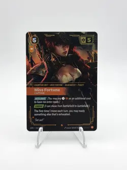 Miss Fortune Captain 162/298 Origins OGN Epic NM Riftbound Champion Card - Image 1