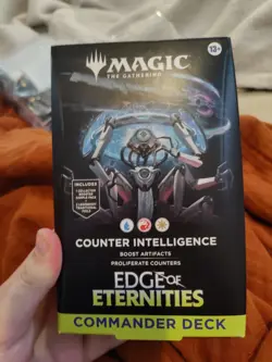 Edge of Eternities Commander Deck - Counter Intelligence MTG Brand New Sealed - Image 1