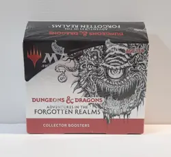 FORGOTTEN REALMS D&D COLLECTOR BOOSTERS - MTG BOX 12 PACKS FACTORY SEALED - Image 1