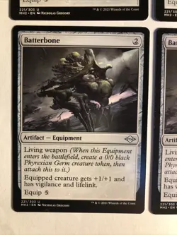 4x Mtg Modern Horizons 2 Batterbone NM/M Magic The Gathering - Image 2