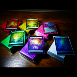 Standard Rain Card Sleeve Sample Lot (100x of Each Color) (Pokemon, MTG) - Image 1