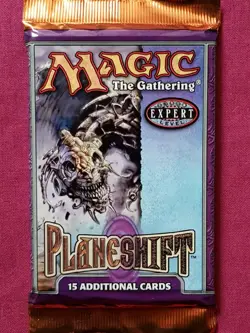 Magic The Gathering PLANESHIFT New Sealed Booster Pack MTG - Image 1