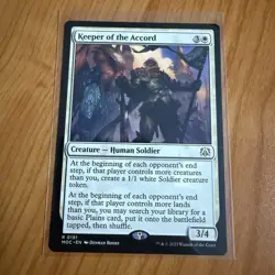 Keeper Of The Accord - N/M - March Of The Marchine Magic The Gathering MTG - Image 1