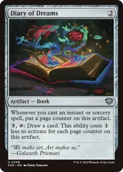 Diary of Dreams - SOS - MTG - NM - EN - 0248 - Image 1