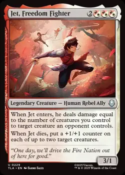 Jet, Freedom Fighter - TLA - MTG - EN - NM - 0229 - Image 1