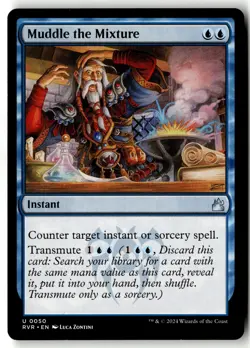 Muddle the Mixture 50 Uncommon Ravnica Remastered Magic: The Gathering Near Mint - Image 1