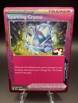 Sparkling Crystal 142/142 ACE SPEC Pokemon Play! Prize Pack Series Cards - NM - Image 1