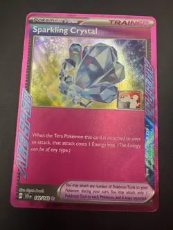 Sparkling Crystal 142/142 ACE SPEC Pokemon Play! Prize Pack Series Cards - NM - Image 4