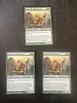 MTG CHAMPIONS OF KAMIGAWA* DOSAN THE FALLING LEAF NM/M - Image 1