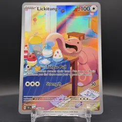 Lickitung - 180/162 - SV05: Temporal Forces - Illustration Rare NM - Pokemon TCG - Image 1