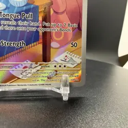 Lickitung - 180/162 - SV05: Temporal Forces - Illustration Rare NM - Pokemon TCG - Image 5