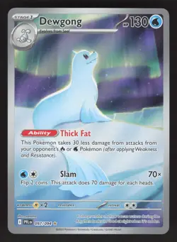 Dewgong 097/094 Pokemon TCG ME02: Phantasmal Flames NM - Image 1